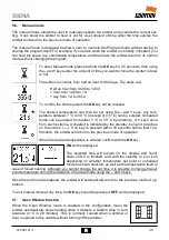 Preview for 45 page of Cointra SIENA Instructions For Installation And Use Manual