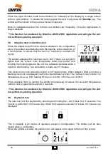 Preview for 46 page of Cointra SIENA Instructions For Installation And Use Manual