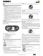 Preview for 7 page of Cointra SUPREME 11 B Instructions For Use, Installation And Maintenance