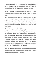 Preview for 9 page of Cointra TL plus 100 V Instructions For Installation, Use And Upkeep