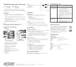 Предварительный просмотр 2 страницы Coitech E0139ST2 Operating Instructions Manual