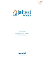 Preview for 2 page of Cojali Jaltest SST User Manual