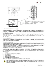 Preview for 5 page of Cola BEA majolica oven Installation, Use And Maintenance Manual