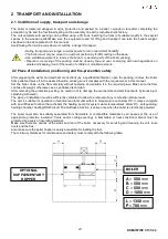 Предварительный просмотр 43 страницы Cola DOMUSFIRE C17 Installation, Use And Maintenance Manual