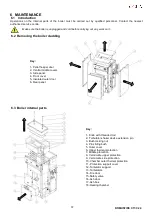 Предварительный просмотр 61 страницы Cola DOMUSFIRE C17 Installation, Use And Maintenance Manual