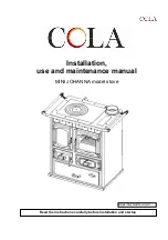 Cola MINI JOHANNA Installation, Use And Maintenance Manual preview