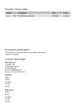 Preview for 2 page of Colasit CMVpro 125 Operating Instructions Manual