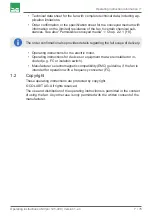 Preview for 7 page of Colasit CMVpro 125 Operating Instructions Manual