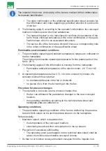 Preview for 9 page of Colasit CMVpro 125 Operating Instructions Manual