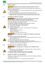 Preview for 19 page of Colasit CMVpro 125 Operating Instructions Manual