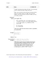 Предварительный просмотр 54 страницы Colby Instruments PDL-100A Operating And Programming Manual