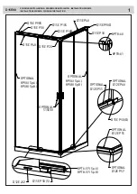 Preview for 2 page of Colcom PIUMA D15E00 Mounting Instructions