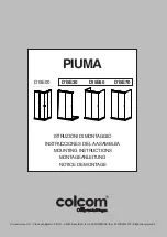 Preview for 11 page of Colcom PIUMA D15E00 Mounting Instructions