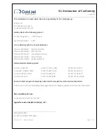 Preview for 47 page of Cold Jet i3 MICROCLEAN 2 Manual