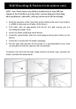 Предварительный просмотр 7 страницы Coldair GFP215 Operating Instructions Manual