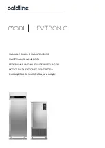 Предварительный просмотр 1 страницы coldline Levtronic Maintenance Handbook