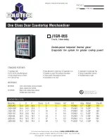 Preview for 1 page of ColdTech J1GR-05S Specifications