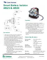 Предварительный просмотр 1 страницы Cole Hersee 48525 Quick Start Manual