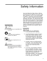 Предварительный просмотр 3 страницы Cole Parmer 04807-20 Operation Manual And Parts List