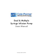 Cole Parmer 74900-10 User Manual preview