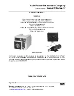 Cole Parmer 75211-30 Service Manual предпросмотр