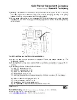 Предварительный просмотр 19 страницы Cole Parmer 75211-30 Service Manual