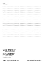 Preview for 12 page of Cole Parmer 78904-66 Installation And Operating Instructions Manual