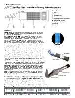 Cole Parmer 81150-30 Operating Instructions предпросмотр