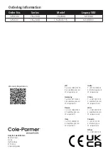 Предварительный просмотр 24 страницы Cole Parmer CN-200D Series Instruction Manual