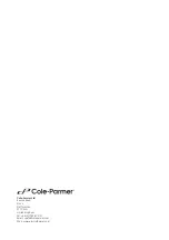 Предварительный просмотр 24 страницы Cole Parmer Electrothermal MC810B Instruction Manual