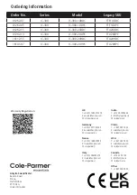 Предварительный просмотр 40 страницы Cole Parmer EW-01262-05 Instruction Manual