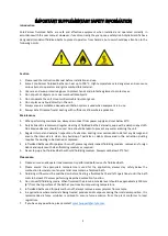 Предварительный просмотр 4 страницы Cole Parmer FSB-200 Series Instruction Manual