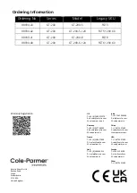 Предварительный просмотр 20 страницы Cole Parmer GT-200 Series Instruction Manual