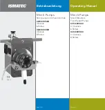 Cole Parmer Ismatec ISM857 Operating Manual предпросмотр