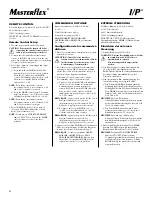 Preview for 12 page of Cole Parmer Masterflex I/P 7592-20 Operating Manual