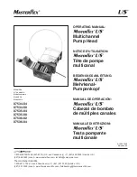 Предварительный просмотр 33 страницы Cole Parmer Masterflex L/S 07534-04 Operating Manual