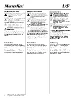 Preview for 2 page of Cole Parmer MasterFlex L/S 7524-40 Operating Manual