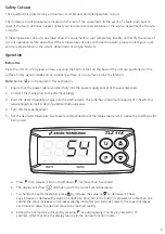 Предварительный просмотр 5 страницы Cole Parmer MH8524 Instruction Manual