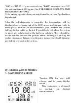 Предварительный просмотр 9 страницы Cole Parmer pH 550 Operation Manual