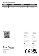 Предварительный просмотр 36 страницы Cole Parmer RS-200 Series Instruction Manual