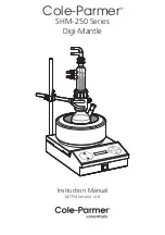 Cole Parmer SHM-250 Series Instruction Manual предпросмотр