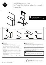 Colebrook Bosson Saunders AV/VC One AVS/021/FB1 Installation Instructions Manual preview