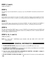 Preview for 8 page of Coleco Quiz Wiz Challenger Instruction Booklet