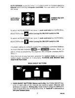 Preview for 7 page of Coleco TOTAL CONTR0L 4 Instructions Manual