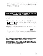 Preview for 13 page of Coleco TOTAL CONTR0L 4 Instructions Manual