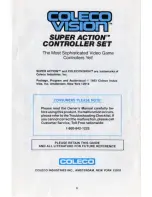 Preview for 6 page of Coleco Vision Super Action 2491 Owner'S Manual