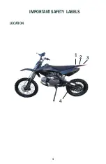 Предварительный просмотр 8 страницы Coleman Powersports 125DX 2020 Owner'S Manual