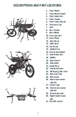 Предварительный просмотр 11 страницы Coleman Powersports 125DX 2020 Owner'S Manual