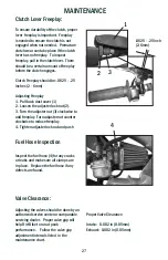 Предварительный просмотр 31 страницы Coleman Powersports 125DX 2020 Owner'S Manual