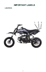 Предварительный просмотр 8 страницы Coleman Powersports 70DX 2020 Owner'S Manual